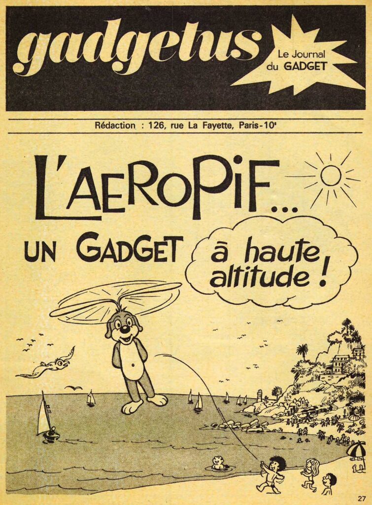 aeropif un gadget à haute altitude