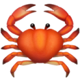 Emoji crabe