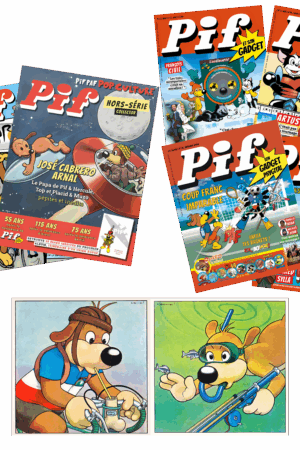 Abonnement Pif Le Mag + Hors-séries + 2 Affichettes