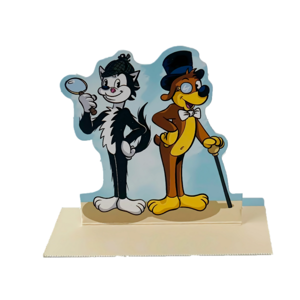 Figurine Pif et Hercule enquêteurs
