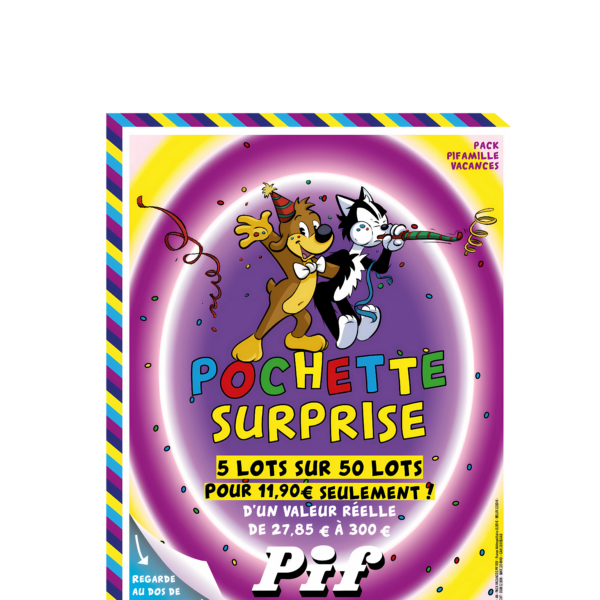 Pochette surprise Pif 75 ans