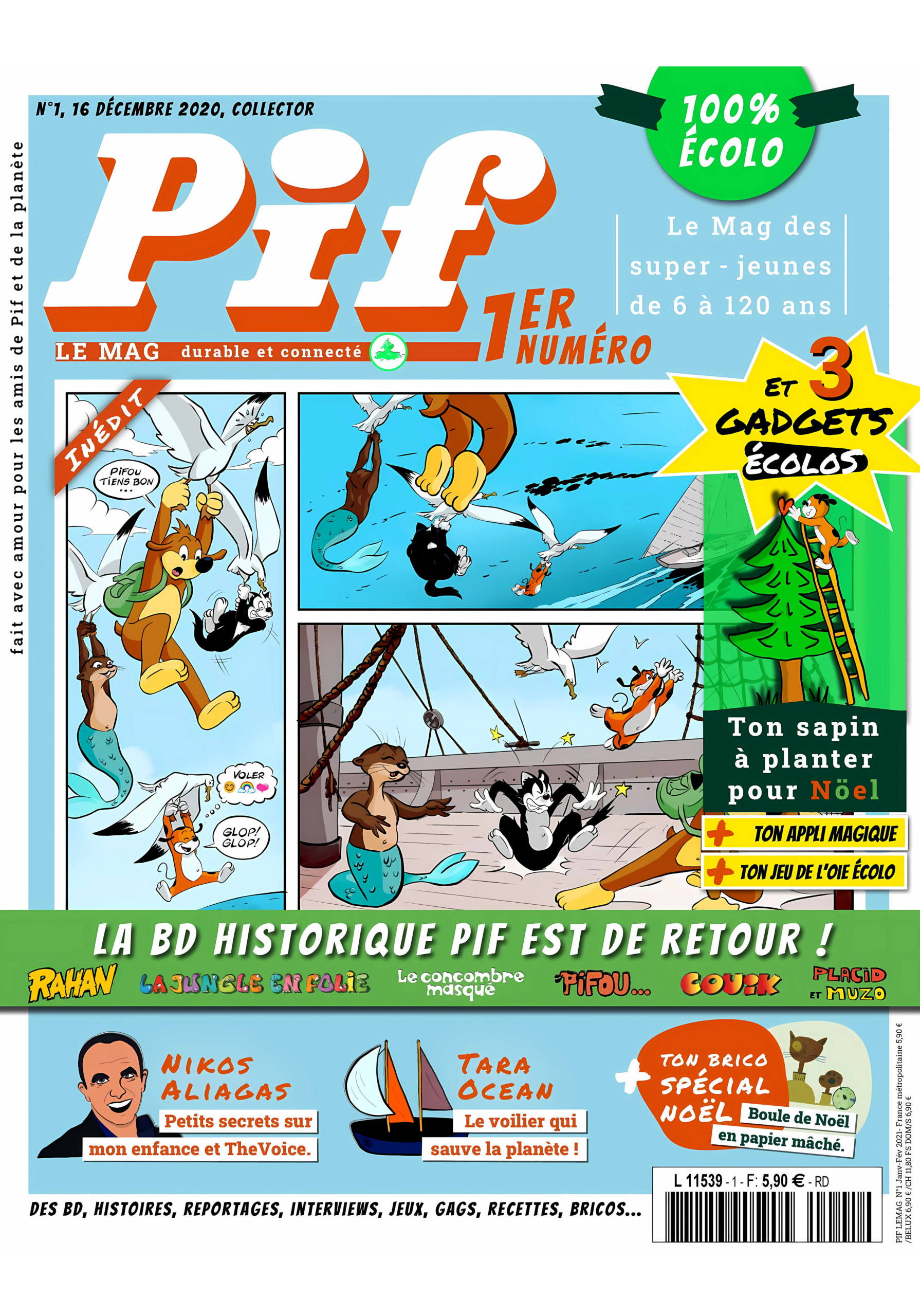 Pif Gadget - n°1 - Décembre 2020