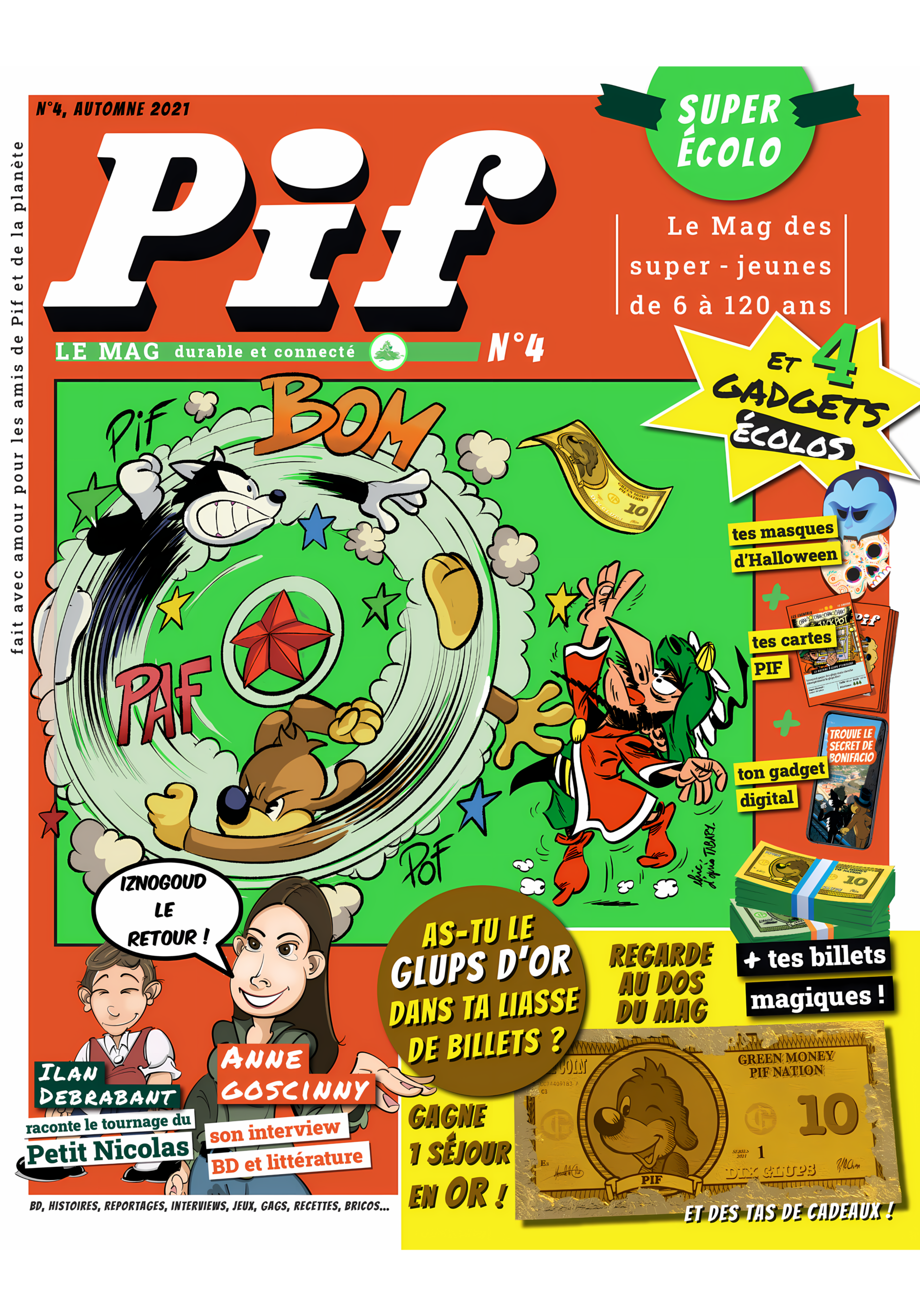 Pif Gadget - n°4 - Octobre 2021