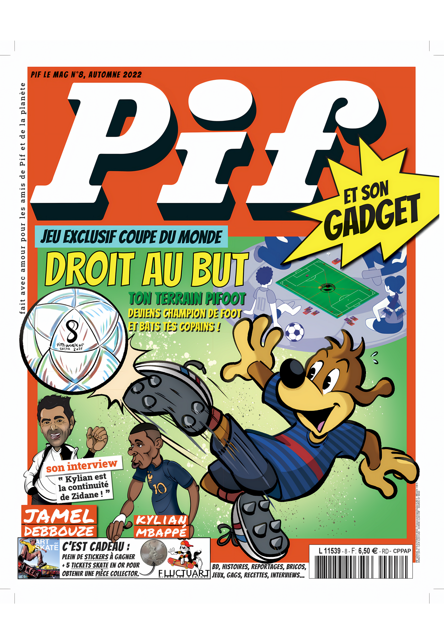 Pif Gadget - n°8 - Octobre 2022