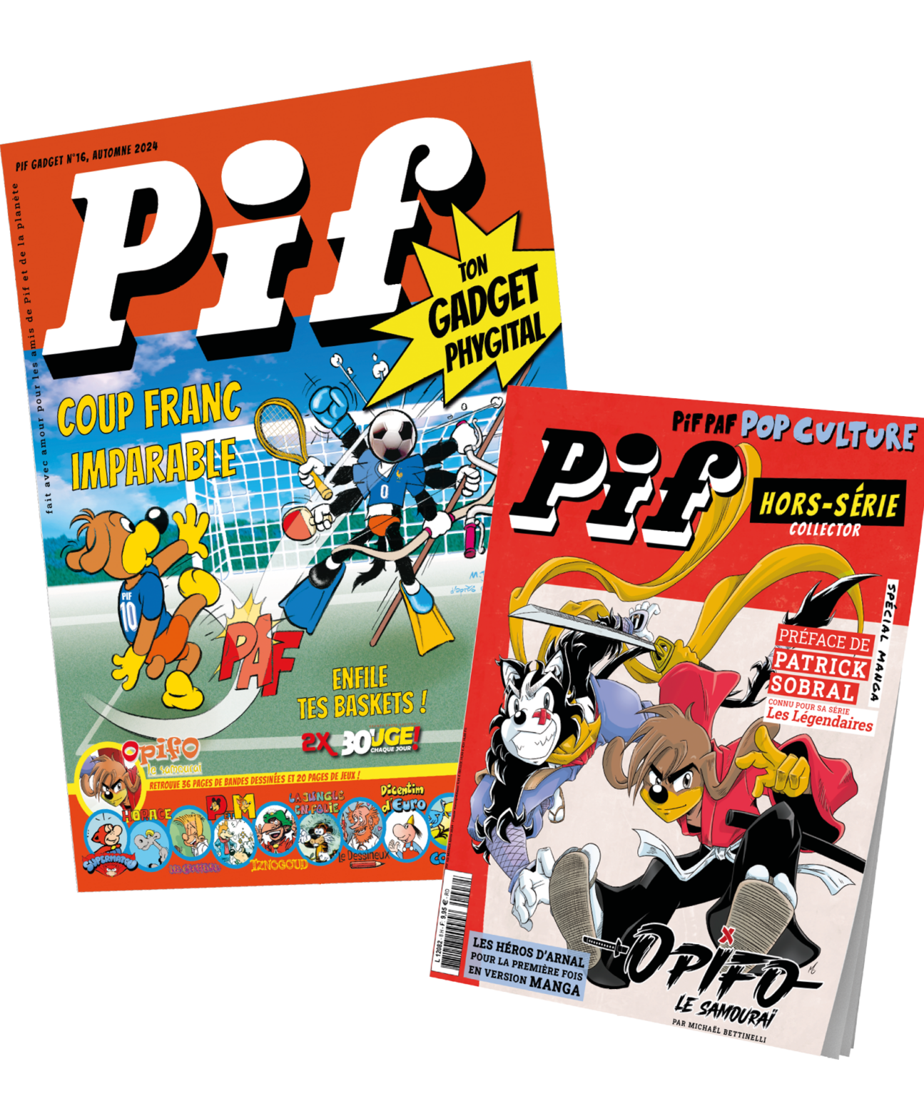 ✨ Opifo, HS N°8 & Pif Gadget nr.16 📚🎨 - Versions numériques