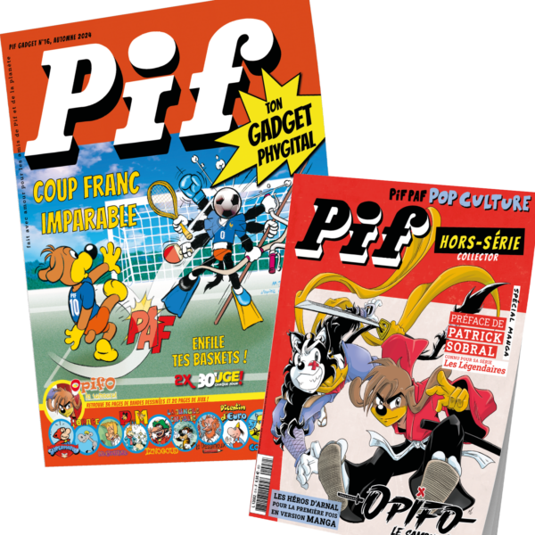 ✨ Opifo, HS N°8 & Pif Gadget nr.16 📚🎨 - Versions numériques