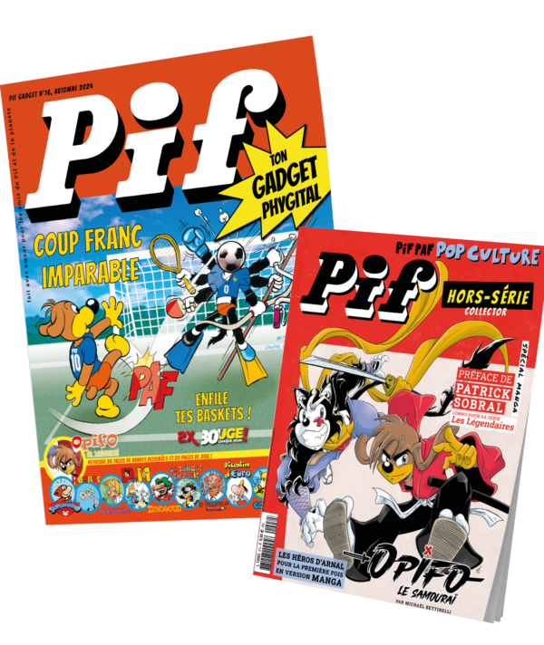 ✨ Opifo, HS N°8 & Pif Gadget nr.16 📚🎨 - Versions numériques