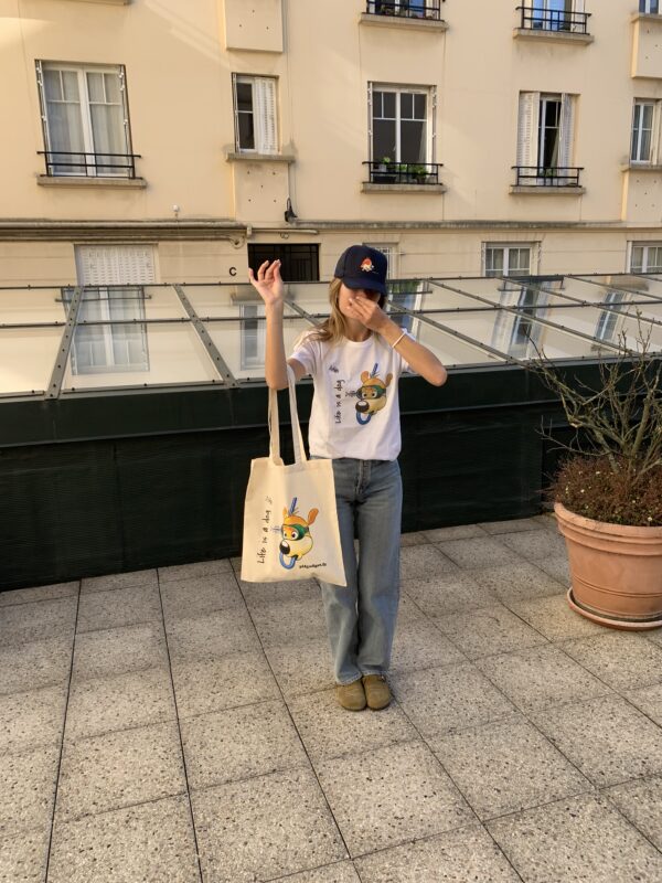 Tote bag - Pif et les poissons – Image 2