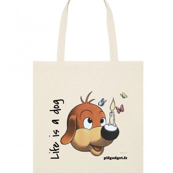 Tote bag - Pif à la bougie