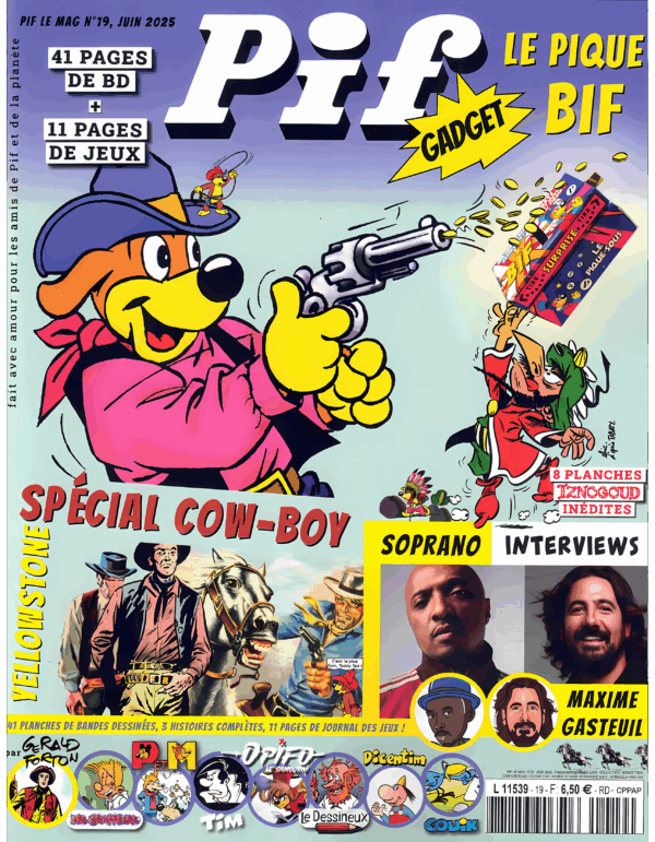 NOUVEAU – PIF LE MAG N°19 – JUIN 2025