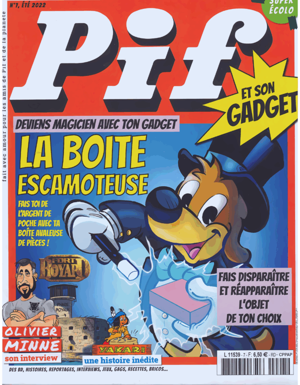 Pif Gadget - n°7 - Juillet 2022