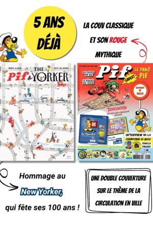 PIF LE MAG n°20 – Septembre 2025 : Double couverture, Spécial Sécurité Routière & Nouvelles Aventures inédites !