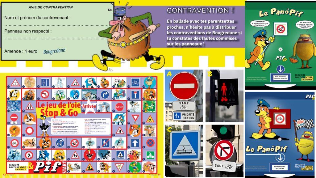 Le gadget Panopif : joue et apprends la sécurité routière !