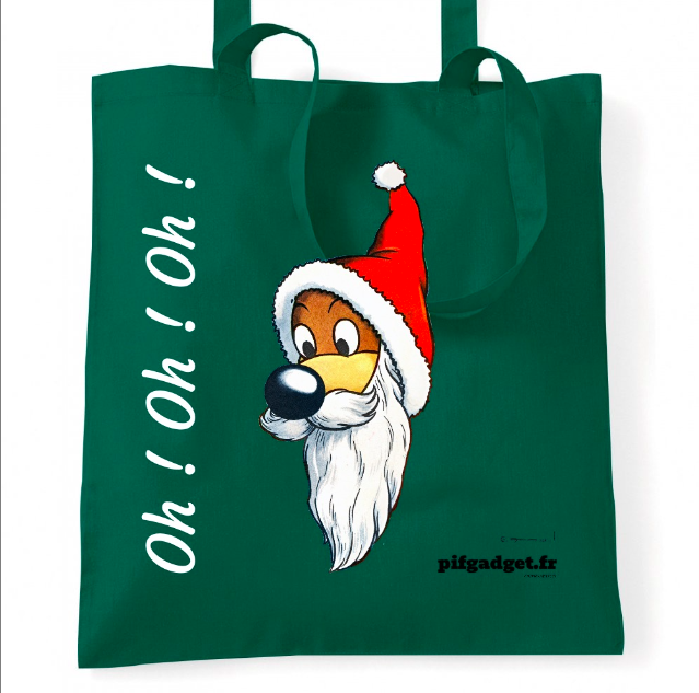 Tote bag PIF Père Noël “Oh ! Oh ! Oh !” – Image 3