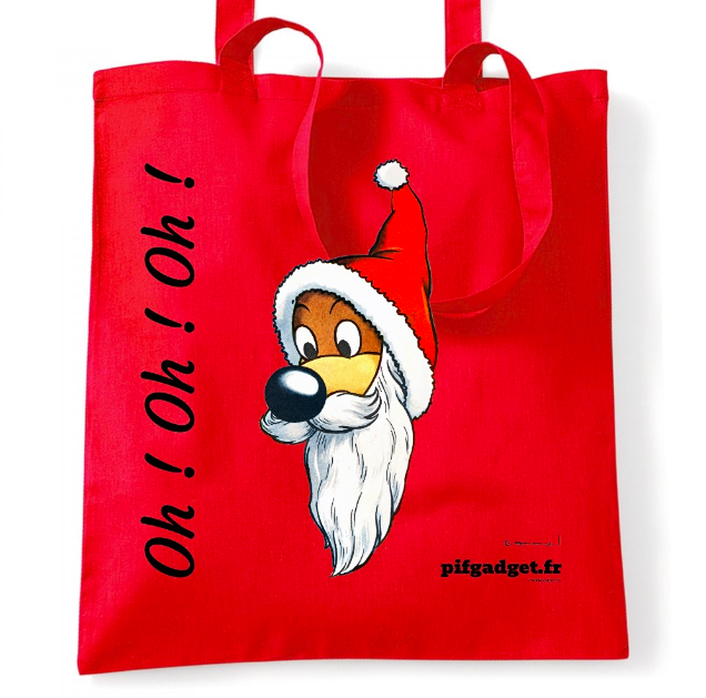 Tote bag PIF Père Noël “Oh ! Oh ! Oh !” – Image 2